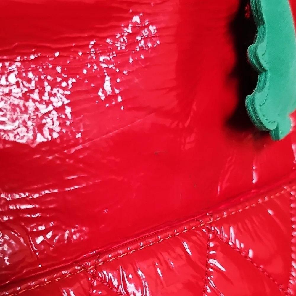 Coach 2011 Red Patent Leather Tote
